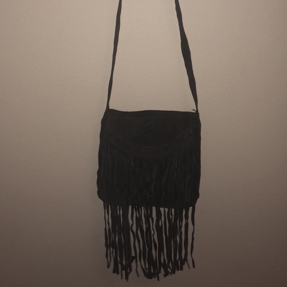 Grey crossbody